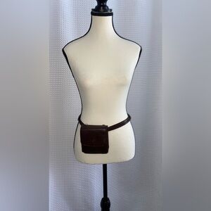 Women’s D-Fusion brown chocolate‎ mini convertible Crossbody/shoulder/Belt bag
